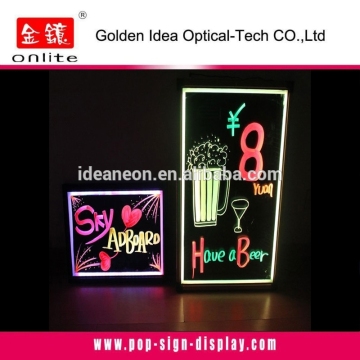 Full color waterproof flash led writing board