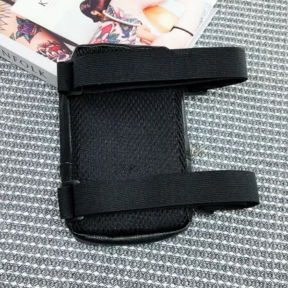 Black Waterproof Outdoor Waist Pouch Leg Bag