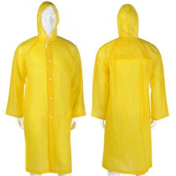 Kunststoff-Regenjacke aus PVC-Polyester für Erwachsene