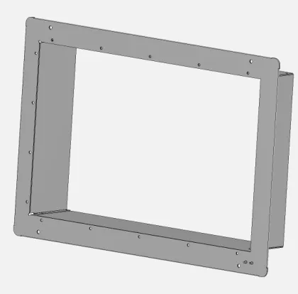 Al Alloy Medium-Large Dog Door Frames