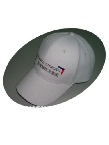 embroidery sports cap with metal bulck