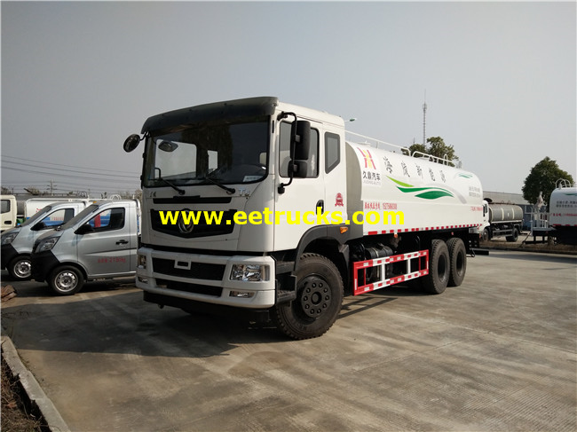 18m3 6x4 DFAC Water Tanker Trucks