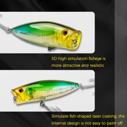 Bearking Popper Lure 8cm 20g Popper Baits