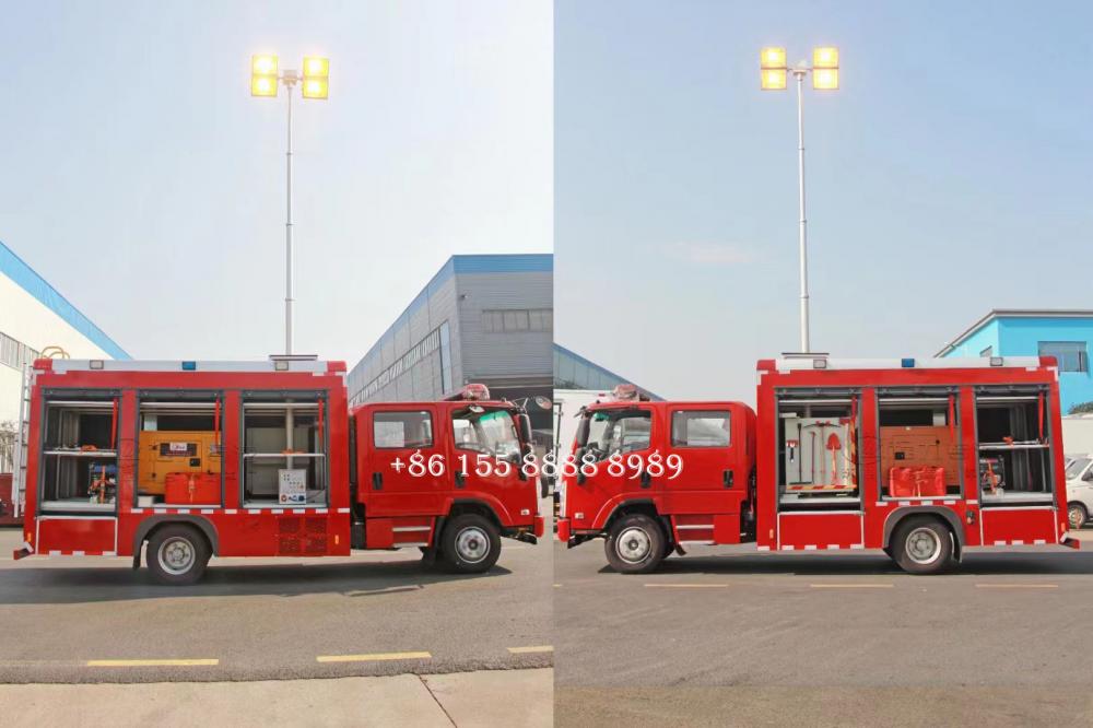 Isuzu Fire Lighting Fire Engine 4 Jpg