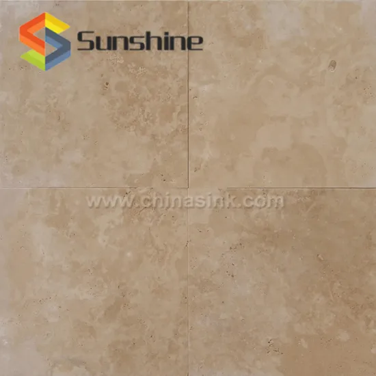 Beige Travertine Marble Bathroom Wall Tile