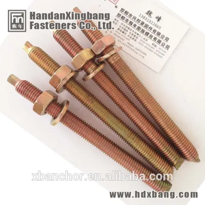hot sells hilti chemical anchor bolt manufacure