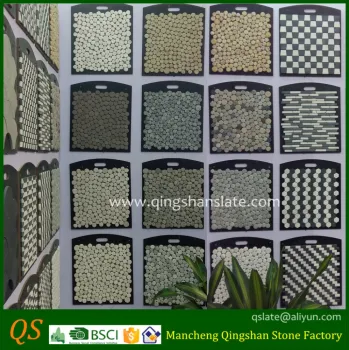 rolling surface stone mosaic wall tiles price