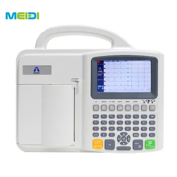 Portable 6 Channel ECG Machine for Pathological Analysis