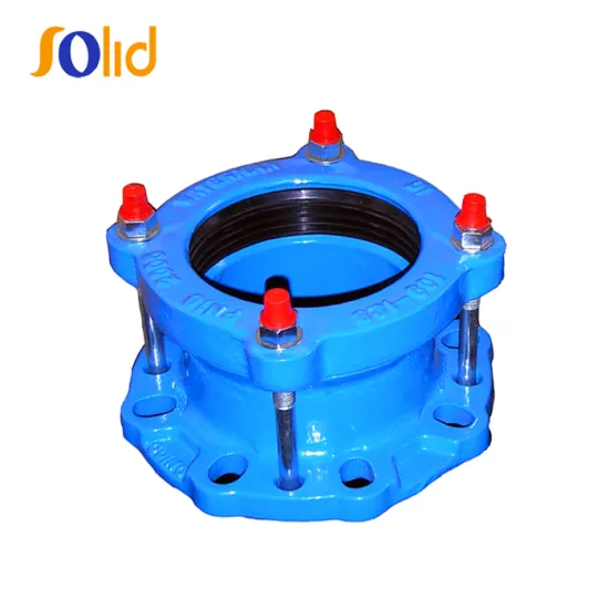 Cast iron pipe fitting reducing DI flange adaptor
