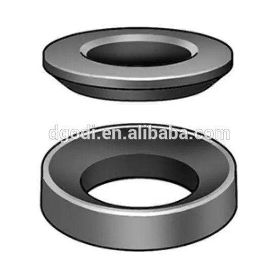 China hardware factory custom fasteners plastic/steel black concave washer