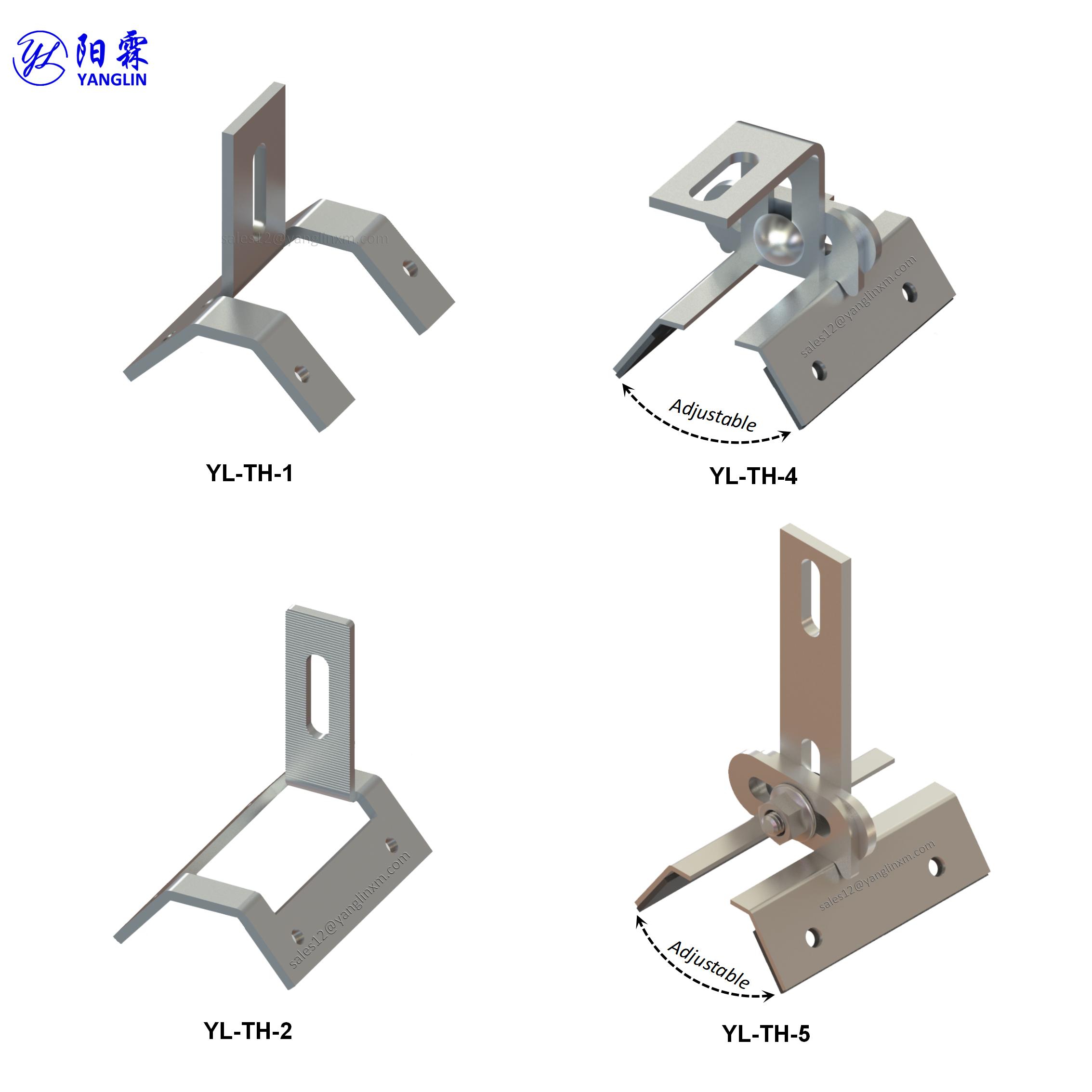 Standing Seam Metal Roof Mounting Brackets For Solar Panels On Steel ...