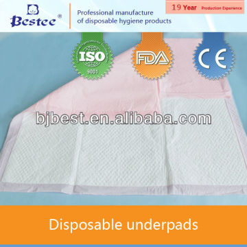 disposable adult underpad