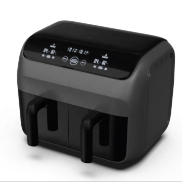 8L  Dual  Smart Air Fryer with Visible Window Household Appliance