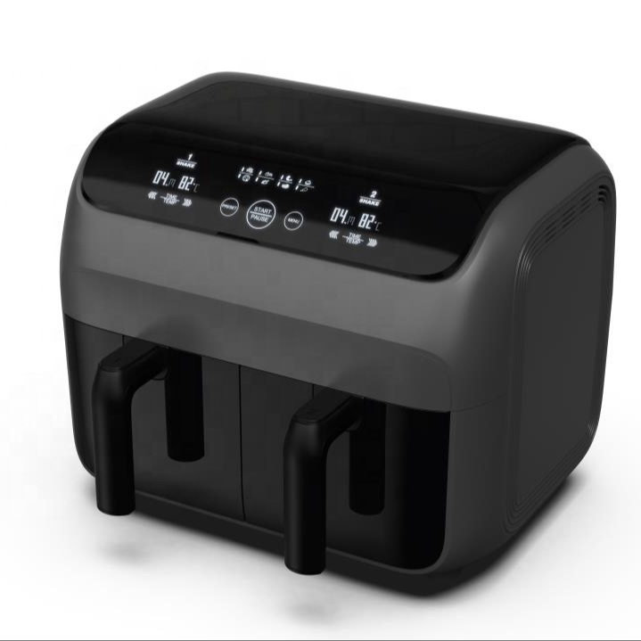 8L  Dual  Smart Air Fryer with Visible Window Household Appliance