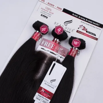 Allrun Natural Color Pack Hair In Stock Cheap Wholesale , One Pack Solut Human 60g 60g 55g 3 Bundles With Lace Closure