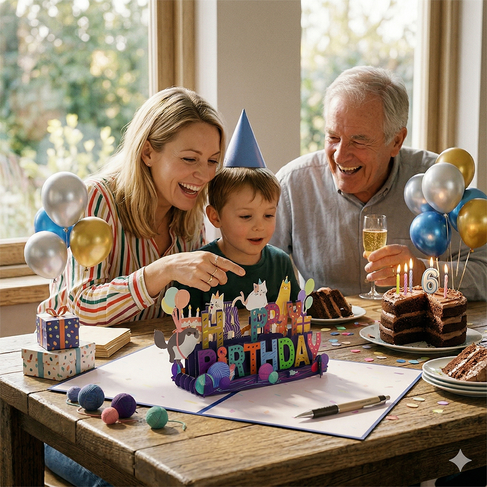 creative birthday pop up cards