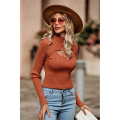 Women's 2 Piece Long Sleeve Cutout Tops