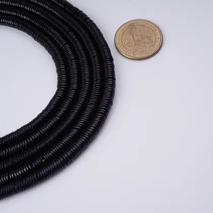 6*1 MM real coco beads for sale