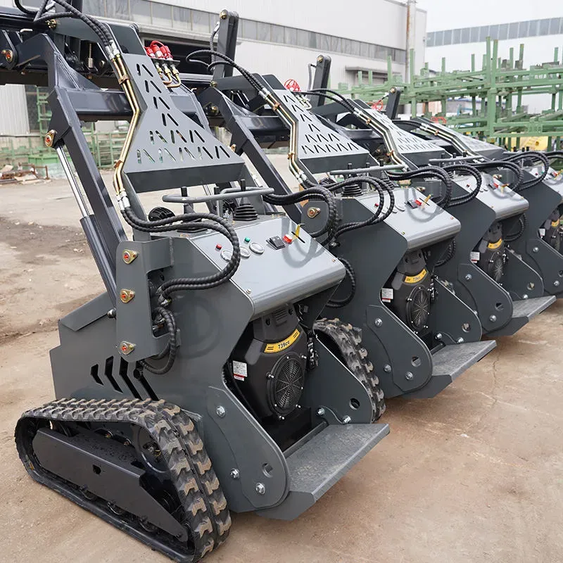 Free Shipping Factory Price Mini Skid Steer Loader with Attachments