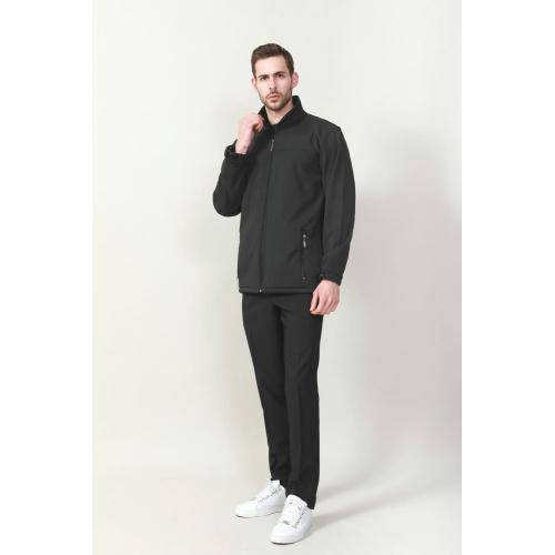 Softshell Zipper Jacket MEN'S BONED SOFT-SHELL ZIP OPENING JACKET Factory