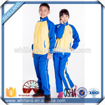 Popular latest design school uniforms,school tracksuits