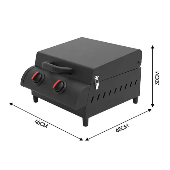 Smokeless Portable Roaster Rotisserie BBQ Barbecue Gas Kebab Grill Household Outdoor Non-stick Cooking Tools Gas Bbq Grills