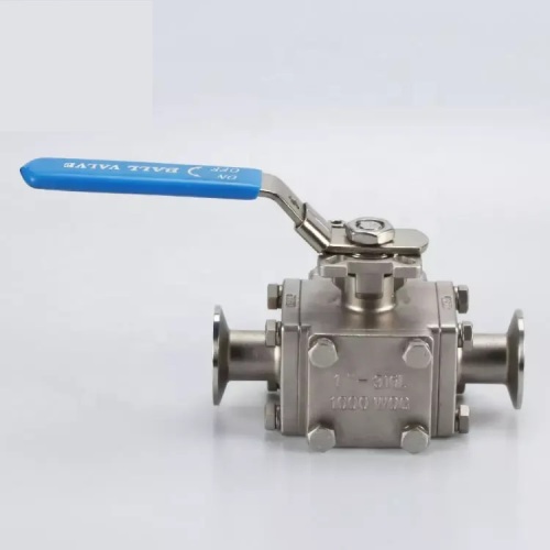 3 Way Full Bore Encapsulated Ball Valve