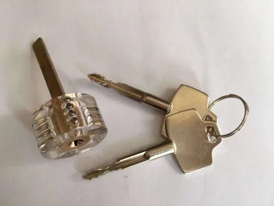 GOSO LOCKSMITH TOOLS 5-14 CLEAR LOCKS TRANSPARENT LOCKS FOR PRACTISE LOCK'S SKILL