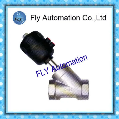 Large Port 2 1/2" Dn65 Angle Seat Valve 