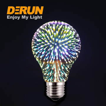 Dimmable 5W SMD 3D Firework LED Bulb - DEC-3D