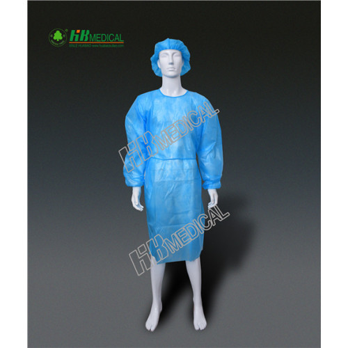 Polypropylene and PE Film Lamination Surgical Gown