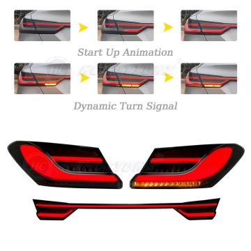 Lanternas traseiras de Hcmotionz para Toyota Camry 2018-2023