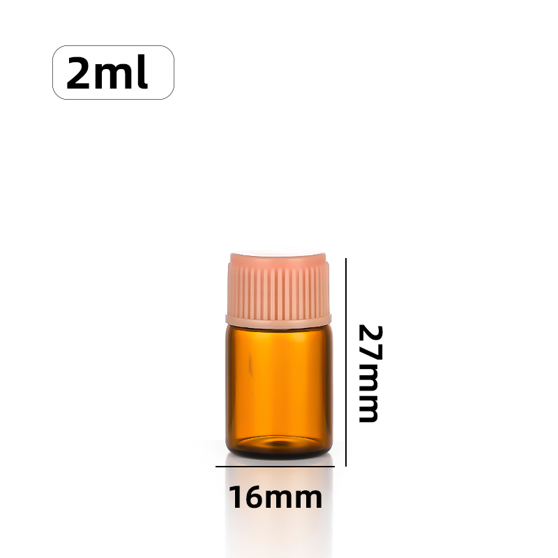 16mm glass tube bottle