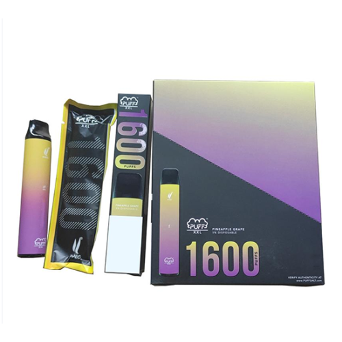 Venda por atacado puff xxl 1600 sopras descartáveis ​​vape