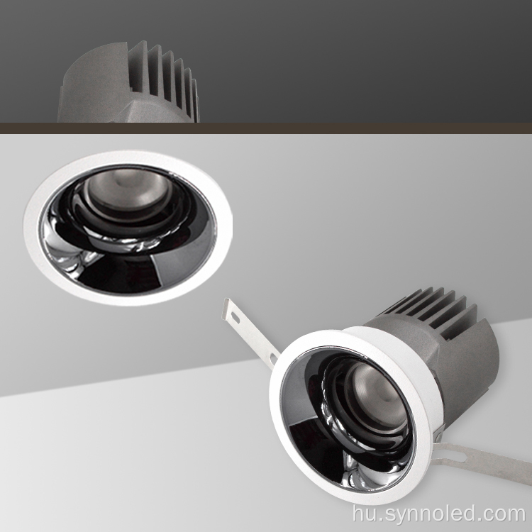 Kereskedelmi LED -es foltos, állítható szög lefelé mutató szög