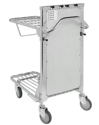 Heavy Duty Self-Leveling Trolley Platform Trucks