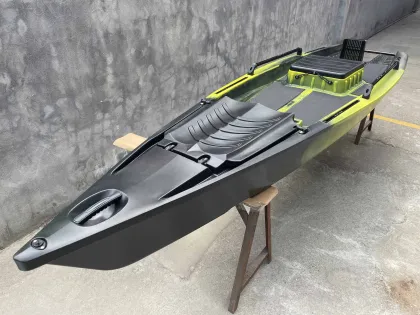 Coastal Outboard Engine Rowing Rotomolded Plastic Single Fishing Solo Skiff Boat with Motor: Your Ultimate Water Adventure Solution