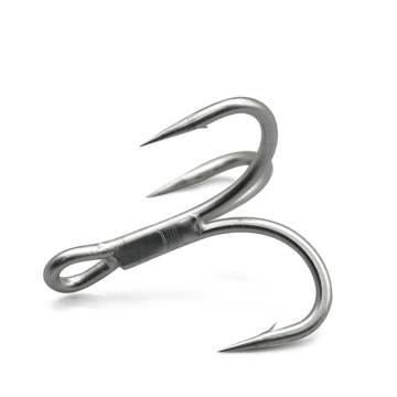 THORFORCE High Carbon Steel 3/0-8 Strong Treble Hooks Fishing Tackle