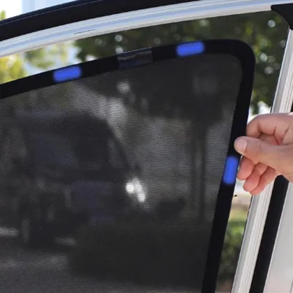 Customized UV Blocking Magnetic Mesh Sunshade for Fiat Models