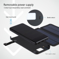 30000mAh Folding Solar Power Bank Charger Solar Panel Sunpower Battery Solar Celles Outdoors External Solar Battery Pack