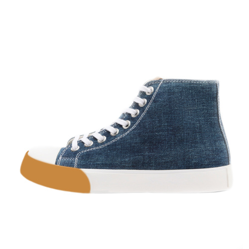 Stylish Men's High Top Canvas Sneakers