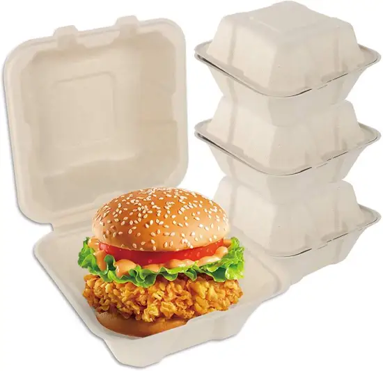 Eco Takeaway Microvable Take Out Food Lunch Box