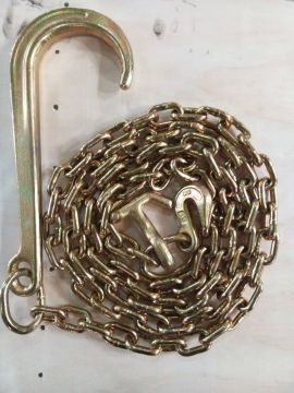 Link Chain with Hook on Both End
