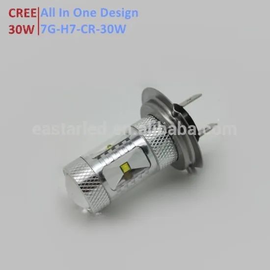 universal waterproof 12v h7 led car bulb
