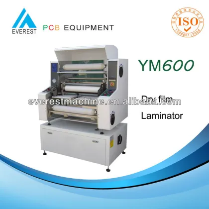 Dry film photoresist laminator