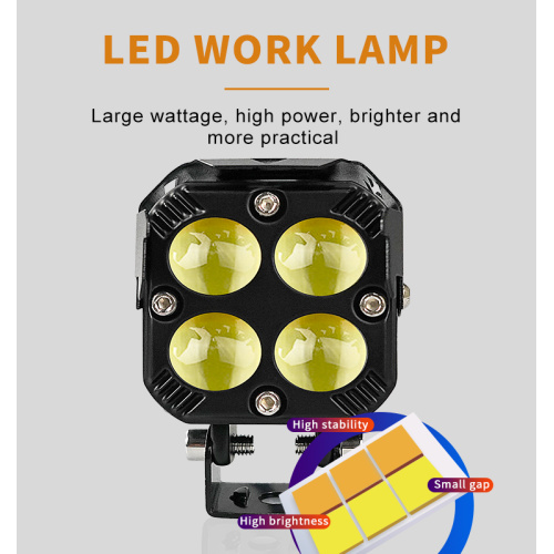 12V Waterproof HJG Motorcycle Car Work Light