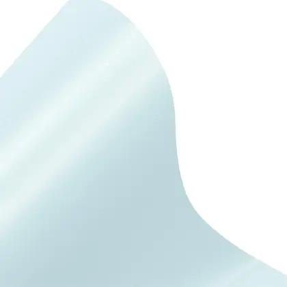 Satin Clear Sky Blue Car Wrap