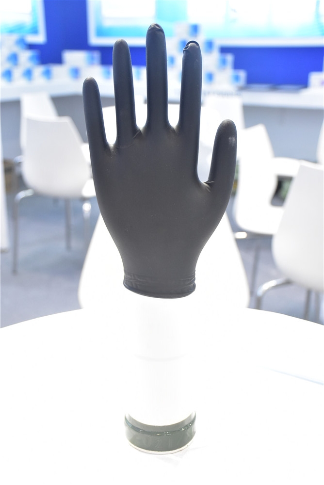 Нитрильные перчатки без порошка для промышленных
