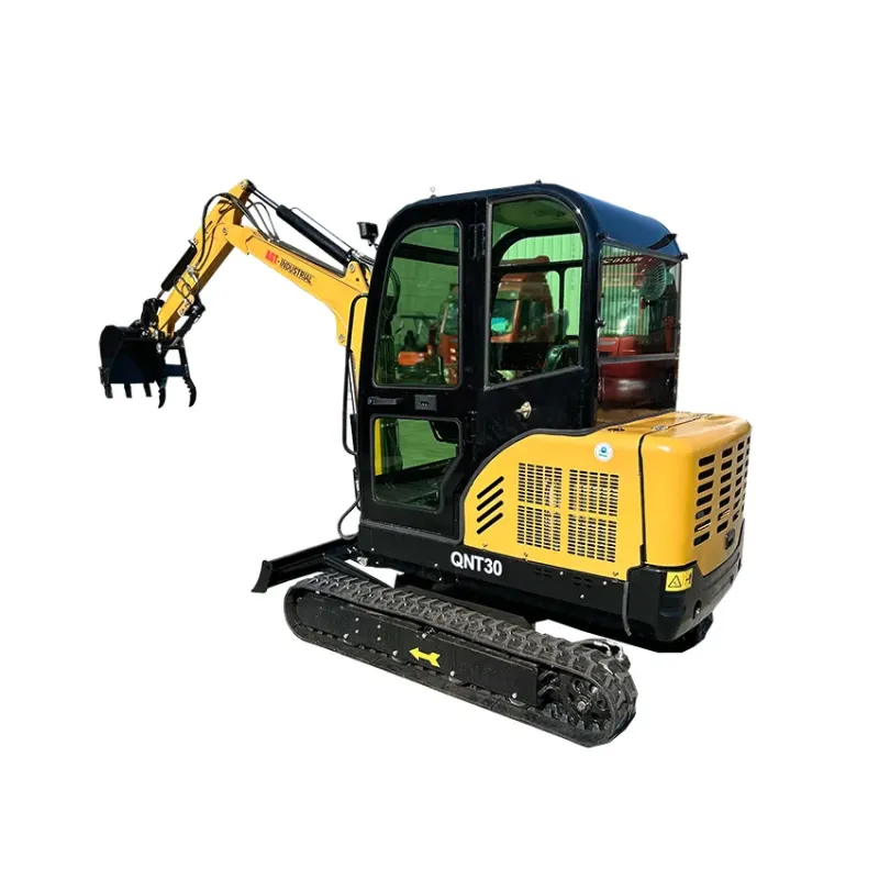 Mini Hydraulic Excavator with Water-Cooled Diesel Engine and Thumb Function