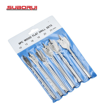 Borui Hex Shank Fast Drilling Self-Feed Spade Bit Set for Woodworking